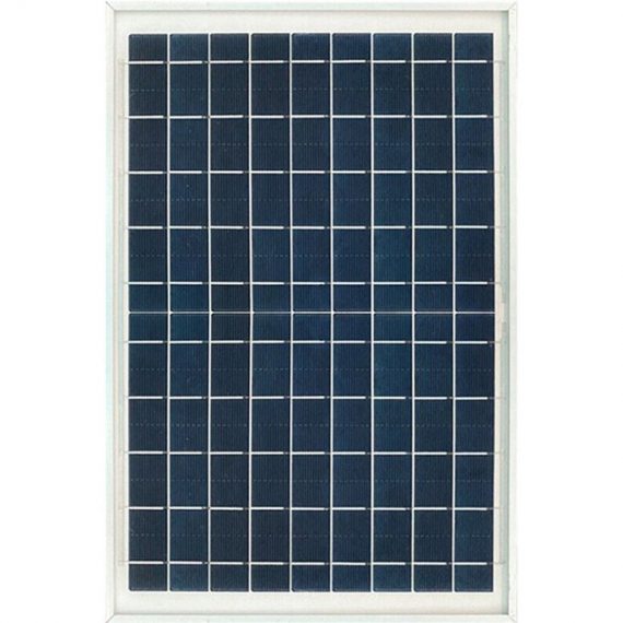 10W 9V Solar Panel High Efficiency PV Module Power for Battery, Boat, Gate Opener, Chicken Coop, Off-Grid Applications Mano-ZQ-7632 6135791758107