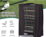 Oxford-cloth Waterproof Cover Parrot Cage Pet-cage Hutch-covers Rabbit-cage Covering Bird-supplies -Thsinde TM1015731-KW