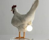 Chicken Led Lights Eggs Night Light Taxidermy Chicken Egg Desk Lamp Style B kartousc151045