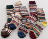 5 pairs of autumn and winter vintage rabbit wool socks ethnic wind warm socks (stripes) YZO83731WSS 9489662961125