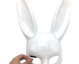 Thsinde - Bunny Mask Masquerade Rabbit Mask Women Sexy Black Long Ears Rabbit Bunny Party TM1065671-K 9557865371703