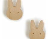 Wooden hooks 6.54.7cm (rabbits2) HH-C-0922233 6286512423498