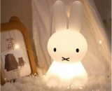 Led Night Light, Children's Luminous Toy Room Decoration Silicone Rabbit Colorful Night Light, Suitable for Children's Gifts, Home Decor, Bedside SZ-21225 6286500538944