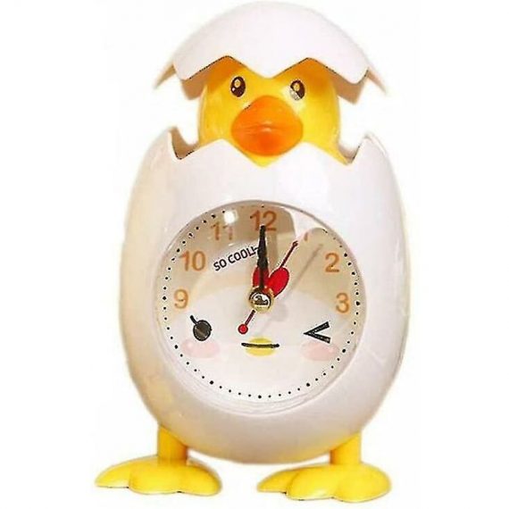 Alarm Clock Cartoon Chicken Egg Shell Desktop Clock For Children Gift Home Decor M1-X005-20221221-00724-JX 4271021843334