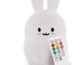 Medium Rabbit Night Light For Kids, Portable Silicone Bedside Lamp Night Lights HSE-4919 3562775542255