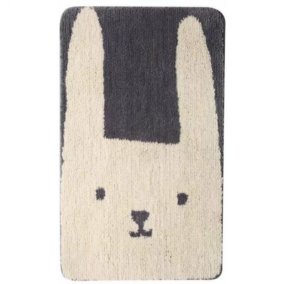 Absorbent foot cushion at the entrance of the bathroom, rabbit, 50x80cm PERGB003710 9793228126430