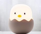 Baby Night Light, Children's Night Light with Touch Dimming Function, Children's Rechargeable Chicken Night Light, Gift for Kawaii Baby Room QE-6307 9661545585769