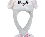 Bunny Ears Hat Plush Bunny Hat Movable Ear Rabbit Hat Cute Bunny Plush Hat Plush Animal Ear Hat Movable Hat Plush Bunny Animal Hat Great gift for Mano-ZQUK-2949 6273996050241